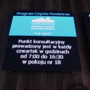 Ekran OP5mm-604-SMD 0,92m2 (0,96mx0,96m) (192x192px) 